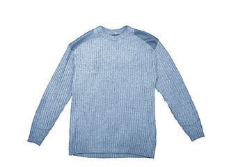 Image showing Blue sweater