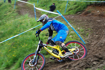 Image showing UCI Downhill Worldcup in Leogang, Austria