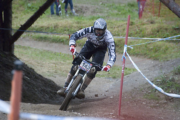 Image showing UCI Downhill Worldcup in Leogang, Austria