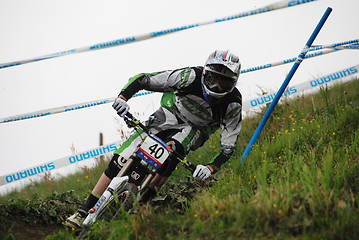 Image showing UCI Downhill Worldcup in Leogang, Austria