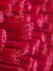 Image showing Joss stick pink  background