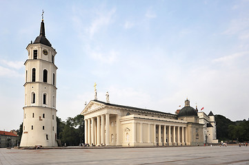 Image showing Cathedral Square in Vilnius