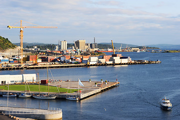 Image showing Oslo harbor