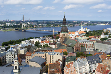 Image showing Old town of Riga