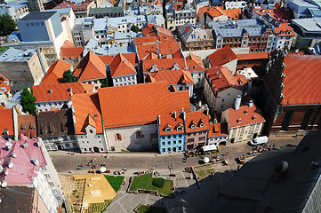 Image showing Old town of Riga