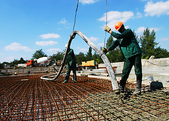 Image showing Construction workers