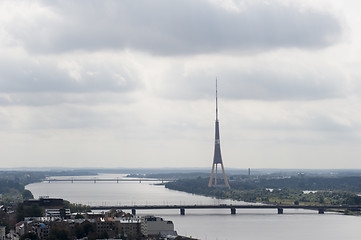 Image showing Television tower