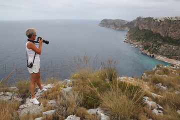 Image showing Fotografen og middelhavet