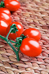 Image showing tomatoes bunch 