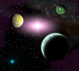 Image showing space landscape