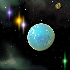 Image showing space landscape