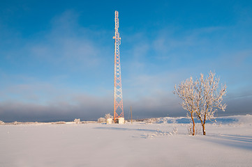 Image showing Radio tower