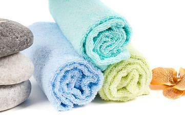 Image showing Spa accessories
