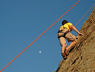 Image showing Moon Climb