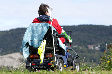 Image showing Wheel chair