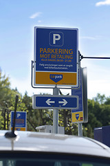 Image showing Payment parking