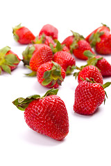 Image showing fresh strawberries