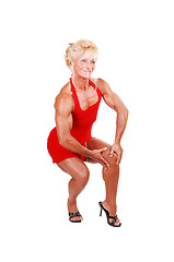 Image showing Bodybuilding woman.