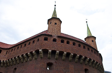 Image showing The Barbican, Krakow.