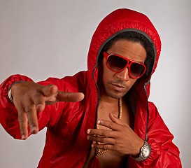 Image showing Hip hop artist