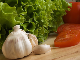 Image showing Salad ingredients I