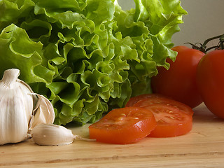 Image showing Salad ingredients II