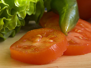 Image showing Salad ingredients III