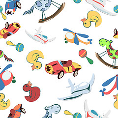 Image showing Toys pattern