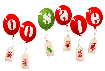 Image showing on sale balloons
