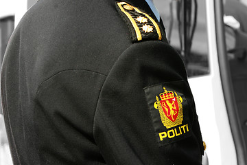 Image showing Police uniform