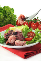 Image showing Octopus salad