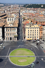 Image showing view of panorama Rome, Italy