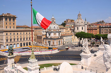 Image showing view of panorama Rome, Italy