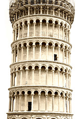 Image showing Leaning tower in Pisa, Tuscany, Italy