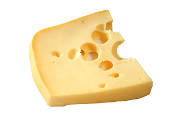 Image showing Piece of cheese