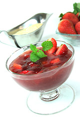 Image showing Red berry compote