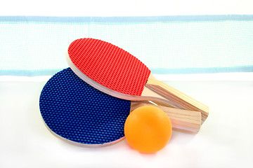 Image showing Table tennis racket