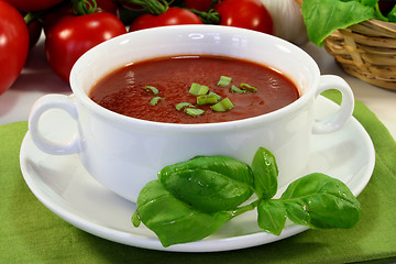 Image showing Tomato soup