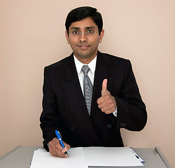 Image showing Thumbs up