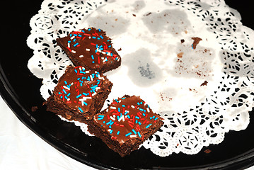 Image showing brownies