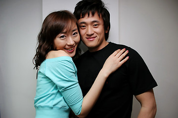 Image showing Asian couple portrait