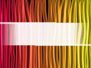 Image showing Abstract Red and Yellow Lines Background