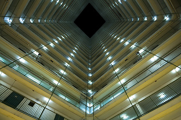 Image showing Hong Kong public housing apartment block 