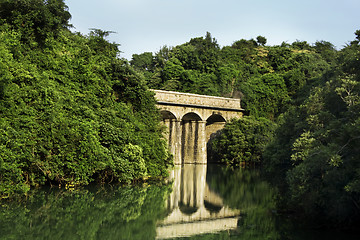 Image showing ancient roman bridge
