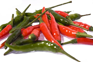 Image showing hot chili peppers 