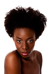 Image showing African beauty face