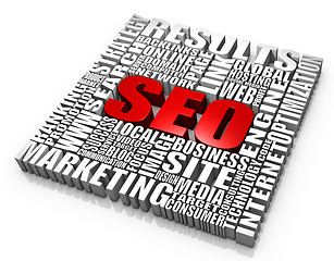 Image showing SEO