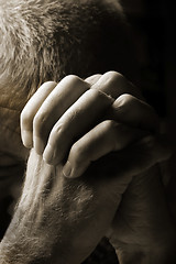 Image showing Man Praying