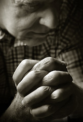 Image showing Man Praying