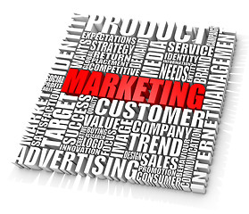 Image showing Marketing